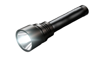 flashlight isolated on white background