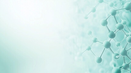 Abstract gradient background with molecular structures, perfect for medical, science, and technology themes. A modern and luxurious design ideal for hospitals, healthcare, and business presentations.