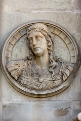 Fachada plateresca del ayuntamiento de Sevilla, España