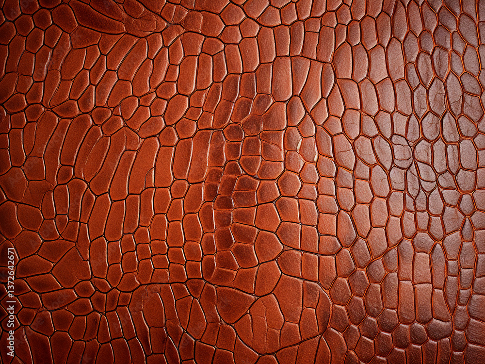 Poster embossed vinyl leather-like texture with repeating uniform patterns and functional surface