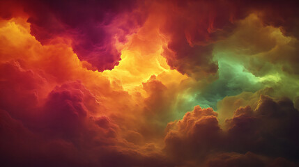 Fototapeta premium ethereal cloud art,