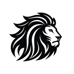 stylized logo featuring the word lion