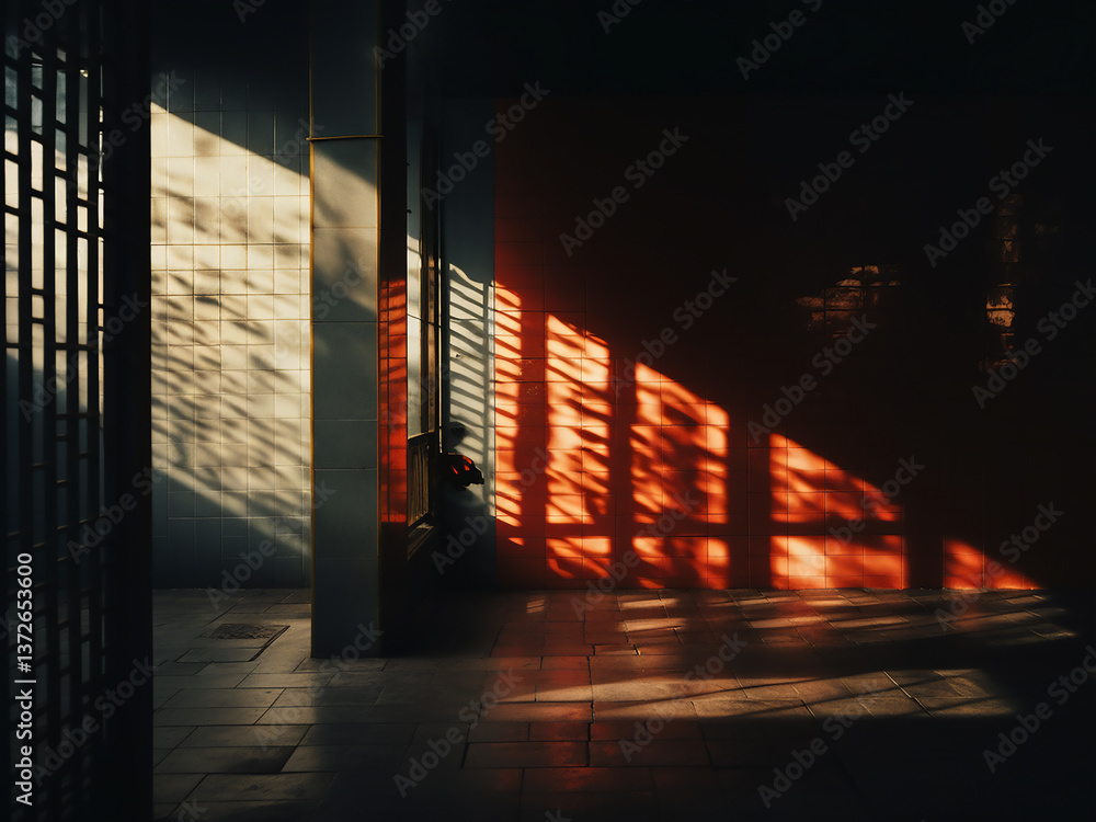 Poster glazed shadow builds deep layers creating dark depth and a rich atmosphere showcasing
