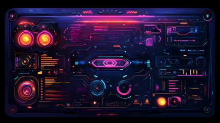 Obraz premium gaming stream overlay,