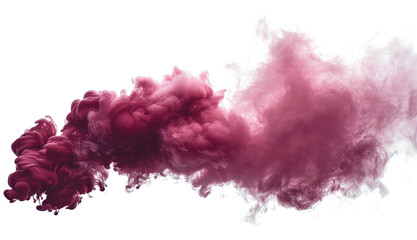 Fototapeta premium Vibrant pink and purple smoke on a dark background