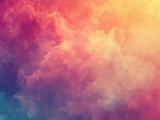 Obraz premium Stunning colorful nebula space background with drifting clouds in the cosmos creating a spectacular celestial view