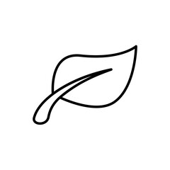 leaf icon, electronic wallet, simple flat style, illustration, logo sign symbol pictogram template, for ui or ux isolated on white for mobile app, editable