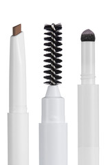 cosmetic brush isolated on white