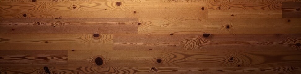 Fototapeta premium Smooth, medium brown wood surface, subtle grain, subtle, brown background