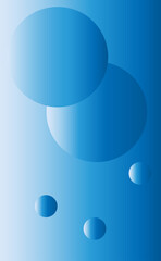 Close-up of various geometric shapes.Vector PNG format