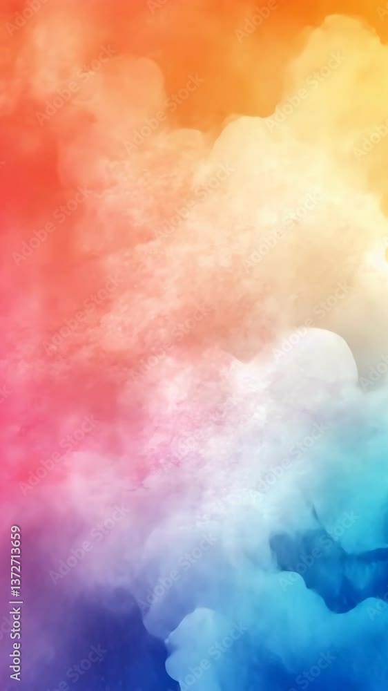 Aufkleber colorful abstract background with vibrant gradients and soft textures for creative design projects
