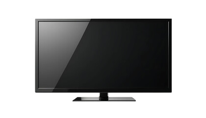 Fototapeta premium modern black TV screen png