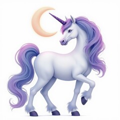 Naklejka premium magical unicorn