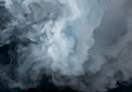 Blowing Smoke And Clouds Shockwave Background