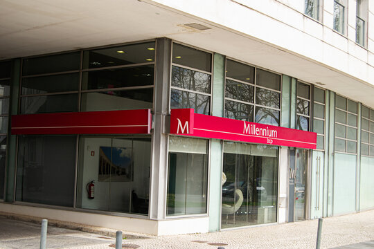 Exterior View of Millennium BCP Building in Fatima, Portugal