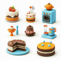3D cake bakery