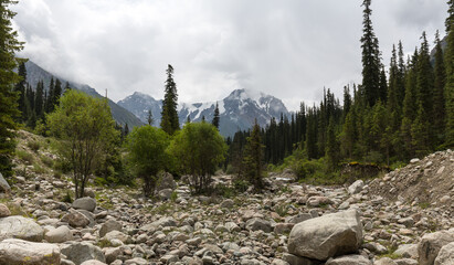 Barskoon Gorge in Kyrgyzstan