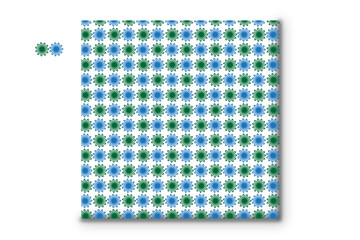 Abstract hand drawn geometric simple minimalistic seamless pattern.