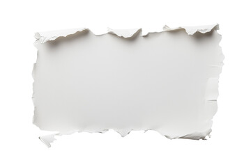 Zerrissener Papierstreifen mit realistischer Struktur PNG mit transparentem Hintergrund

