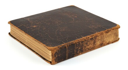Obraz premium Antique Leather-Bound Book