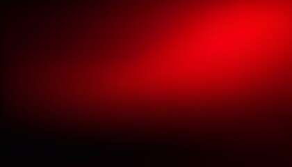 Red and black gradient background creating dramatic empty space