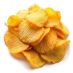 create a chips white background .jpg