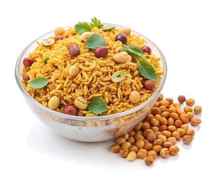 Fresh and crunchy Nimco Mix, delicious blend of sev, peanuts, chick peas and fried lentil.
