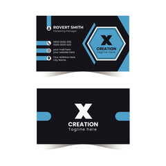 Marketing Corporate Business Card Design Template, Modern and simple business card design layout, Clean and professional business card template, Creative Corporate Flyer Template: 