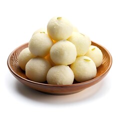 rasgulla in plate isolated on white background.jpg