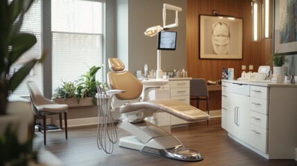 Modern and Clean Dental Office Interior Design
