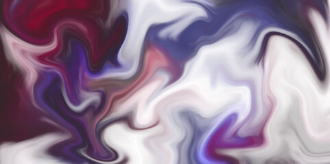 Fototapeta premium Abstract gradient artwork. Colorful liquid marble style background. Multicolored background from paints on liquid, Abstract background with wave stains, colorful liquid background. 