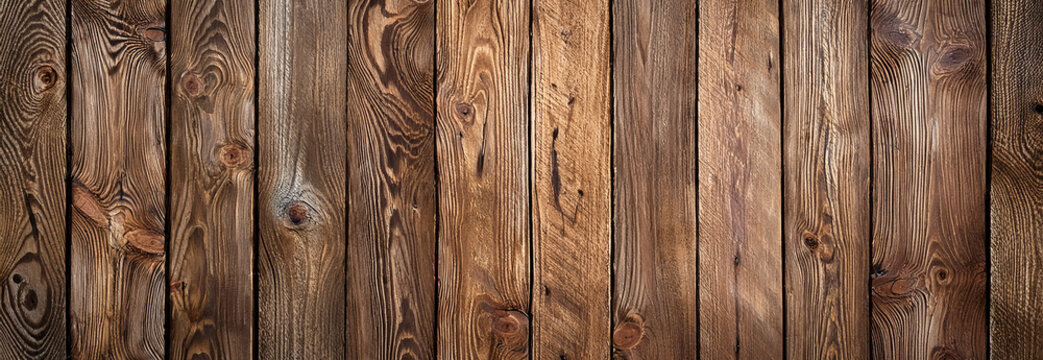 Old wood plank wall background, Old wooden uneven texture pattern background for background