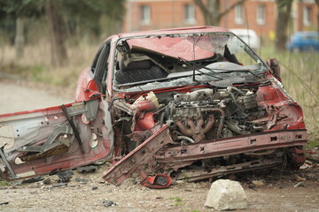 old rusty truck