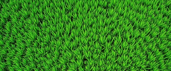 Lush, vibrant green lawn, perfectly manicured , botany, beauty, peaceful