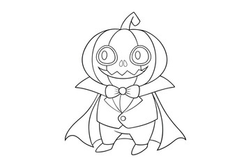 Printable Halloween Pumpkin Coloring Sheets – Easy & Intricate Designs

