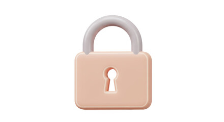 Isolated Lock Security 3D