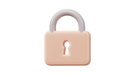 Isolated Lock Security 3D
