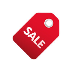 Red Sale Tag