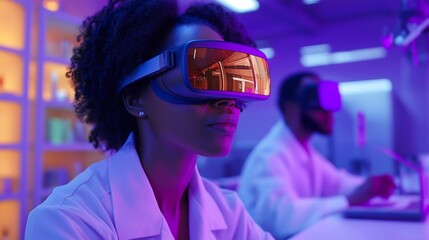Exploring virtual reality in a high tech laboratory setting