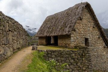 Stone house in Machu Picchu - without the use of anything to glue the bricks together