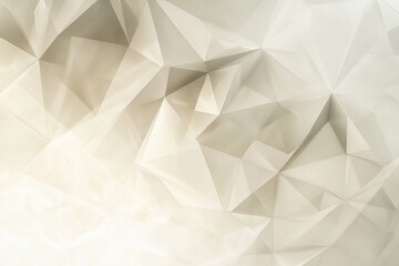 Naklejka premium Minimalist modern minimal geometric background with subtle polygonal shapes in neutral colors, modern theme, calming, clean design backdrop
