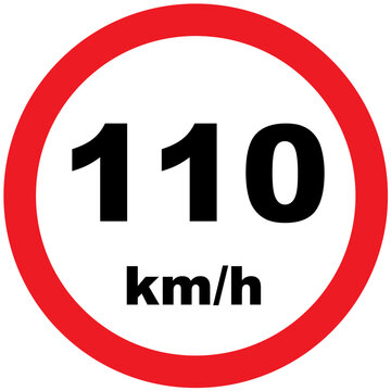 in road speed limit icon sign and symbol in white background, all vehicle speed limit, 20km/h, 30km/h, 40km/h, 50km/h, 60km/h, 70km/h, 80km/h, 90km/h, 100km/h, 110km/h, 120km/h, 130km/h, 140km/h. 