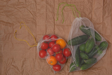 Environmentally friendly shopping with reusable bags