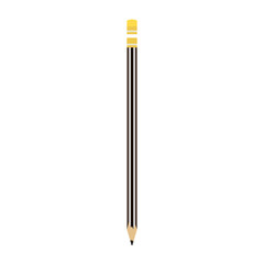  Minimalist Design of Vector illustration  pencils isolated on white
