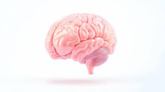 Human Brain Illustration Showcasing Advanced Parallel Processing Capabilities
