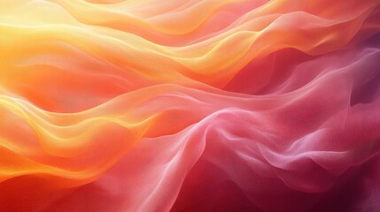 Obraz premium Colorful Flowing Fabric Abstract Background with Smooth Textures