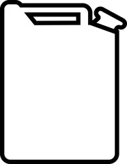 Plastic Bottles or can icon in flat. Plastic Water Bottle symbols isolated on transparent background