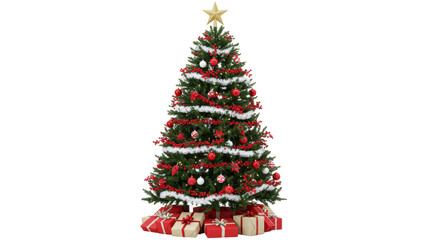 Isolated Christmas Tree
