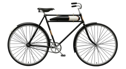 Fototapeta premium Isolated Vintage Bicycle