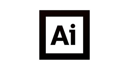 Isolated AI Symbol